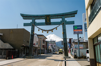 富士吉田市景観計画のイメージ画像