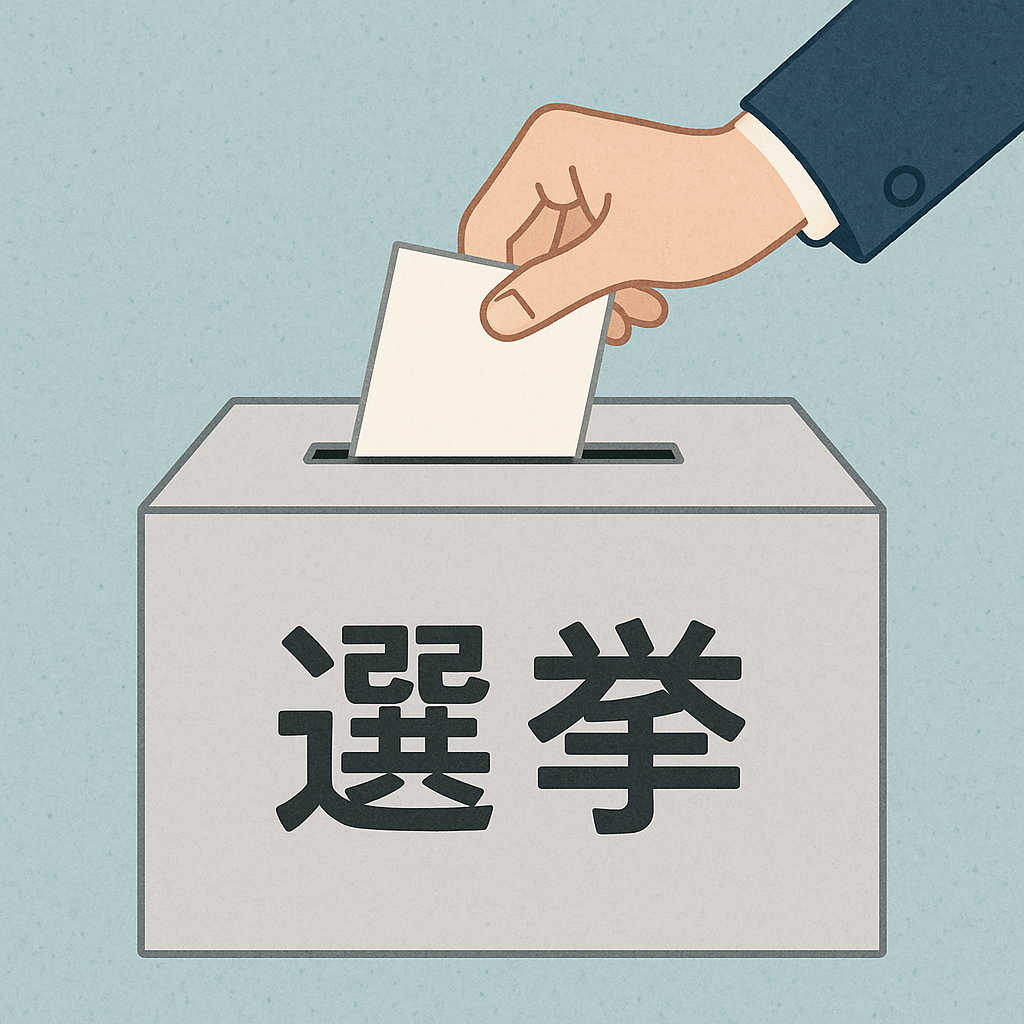 7月20日(日)は、投票日ですの画像