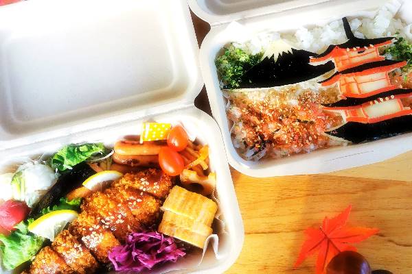 日本のお弁当文化を堪能の画像