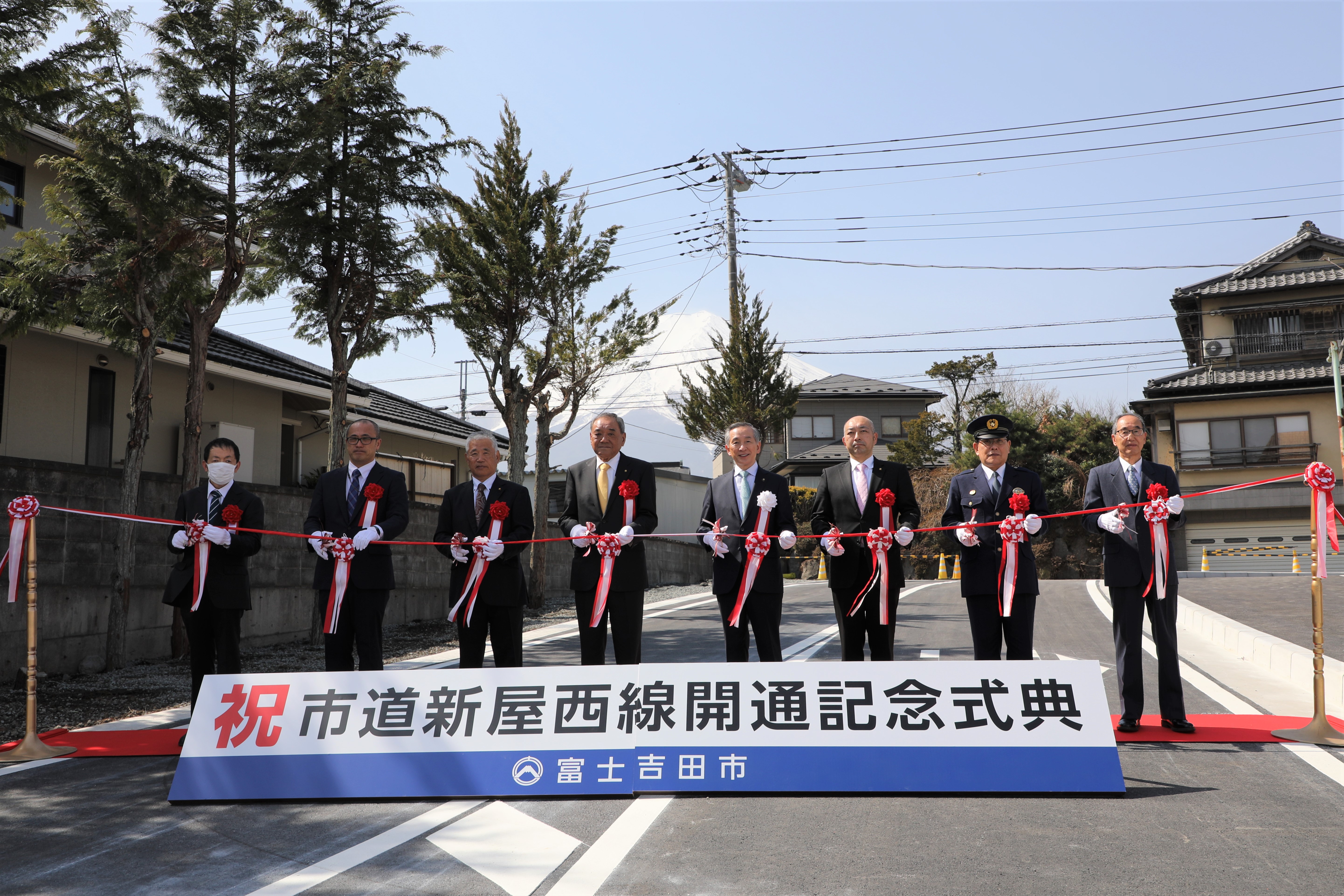 3月27日（木曜日）新屋西線開通式画像
