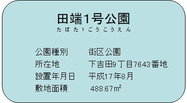 田端1号公園