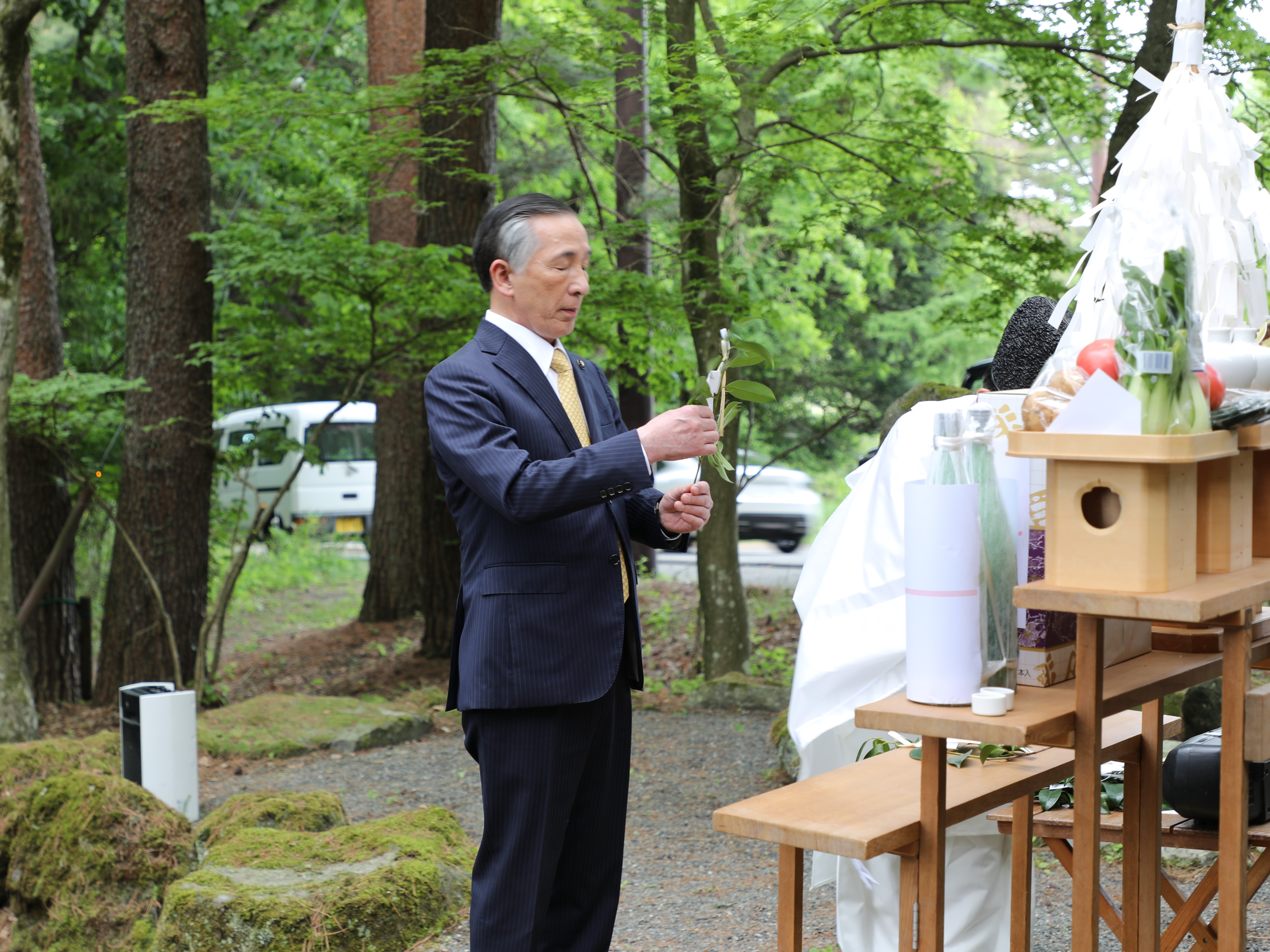 5月22日(木)富士山安全祈願祭及び遭難者慰霊祭　画像