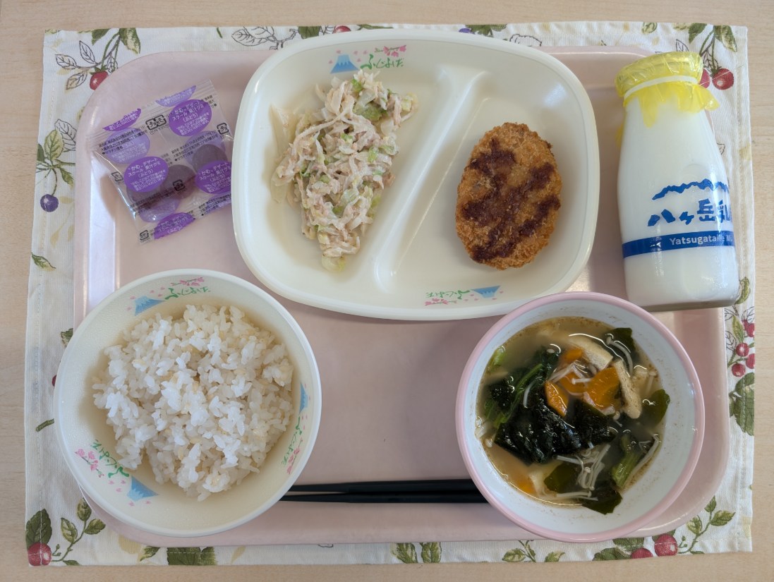 6月4日の給食写真1