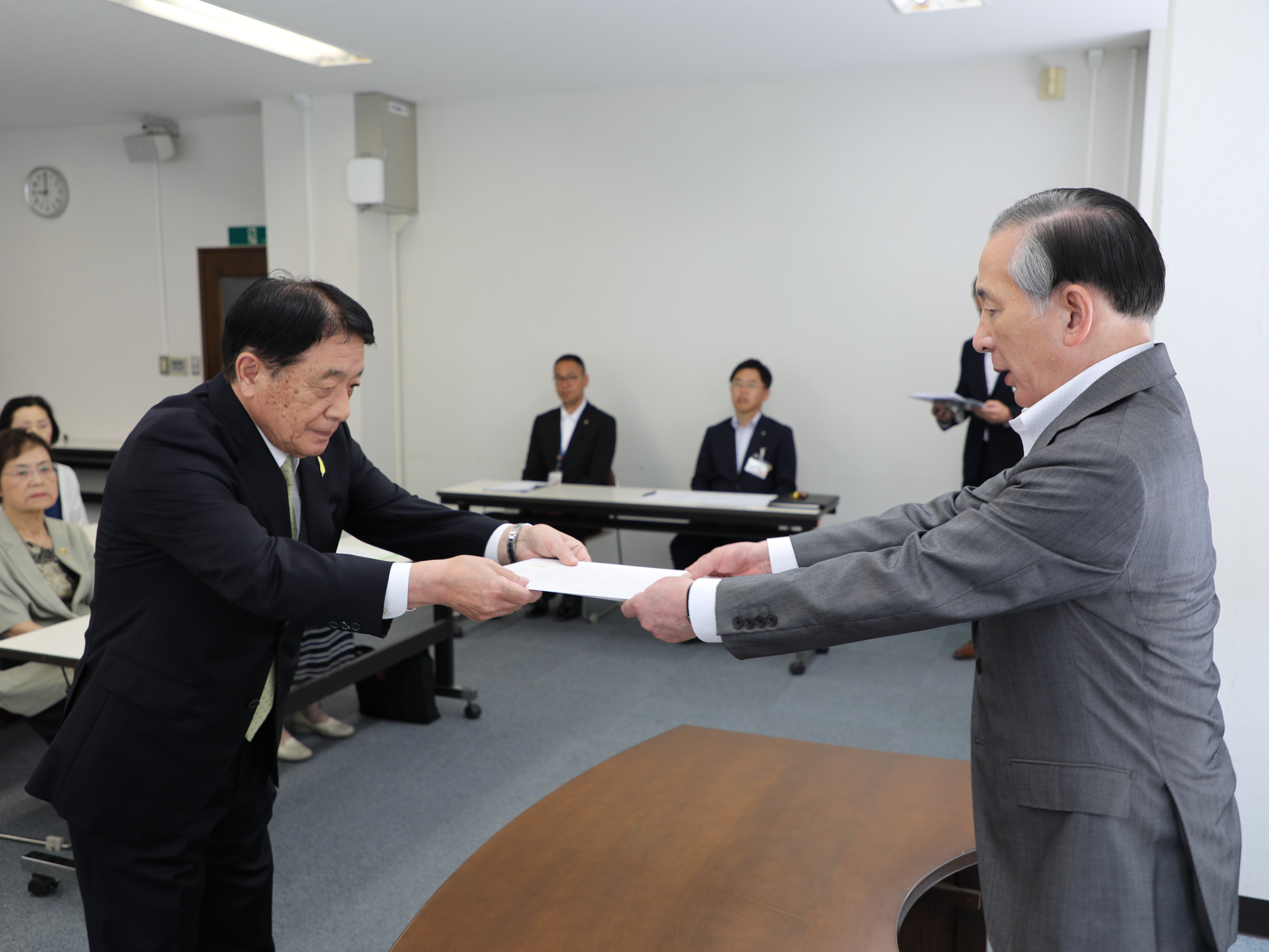 7月4日(金)第75回「社会を明るくする運動」内閣総理大臣等メッセージ伝達式　画像