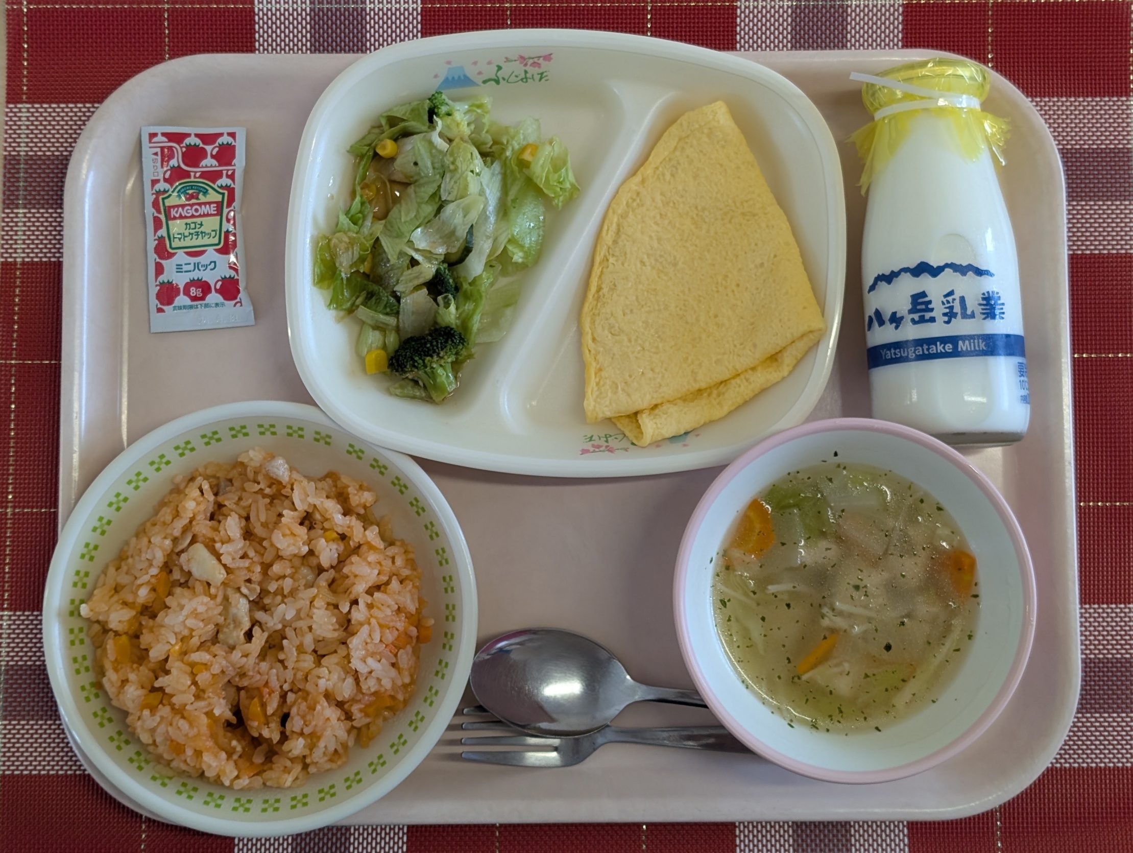 9月29日の給食の全体写真