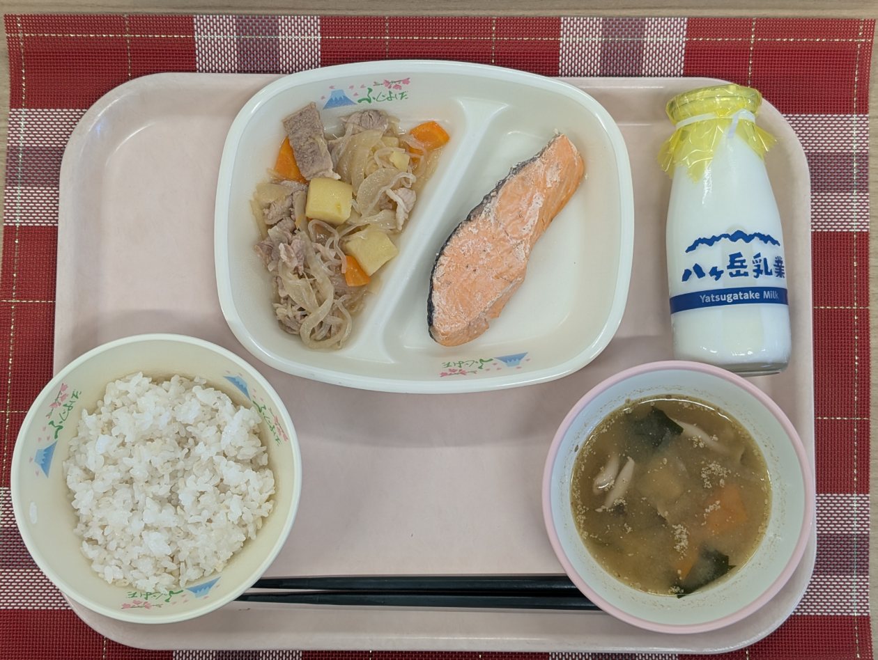 9月24日の給食の全体写真