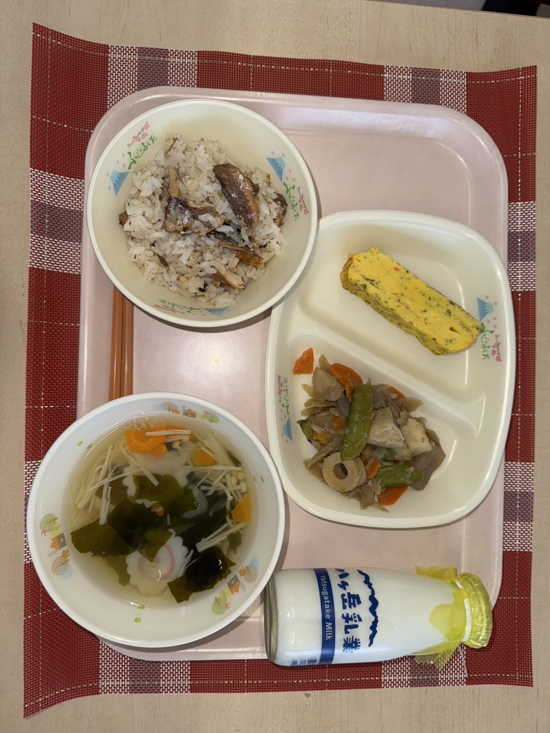 9月19日の給食の全体写真