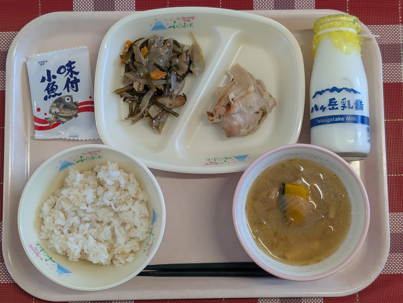 9月8日の給食の全体写真