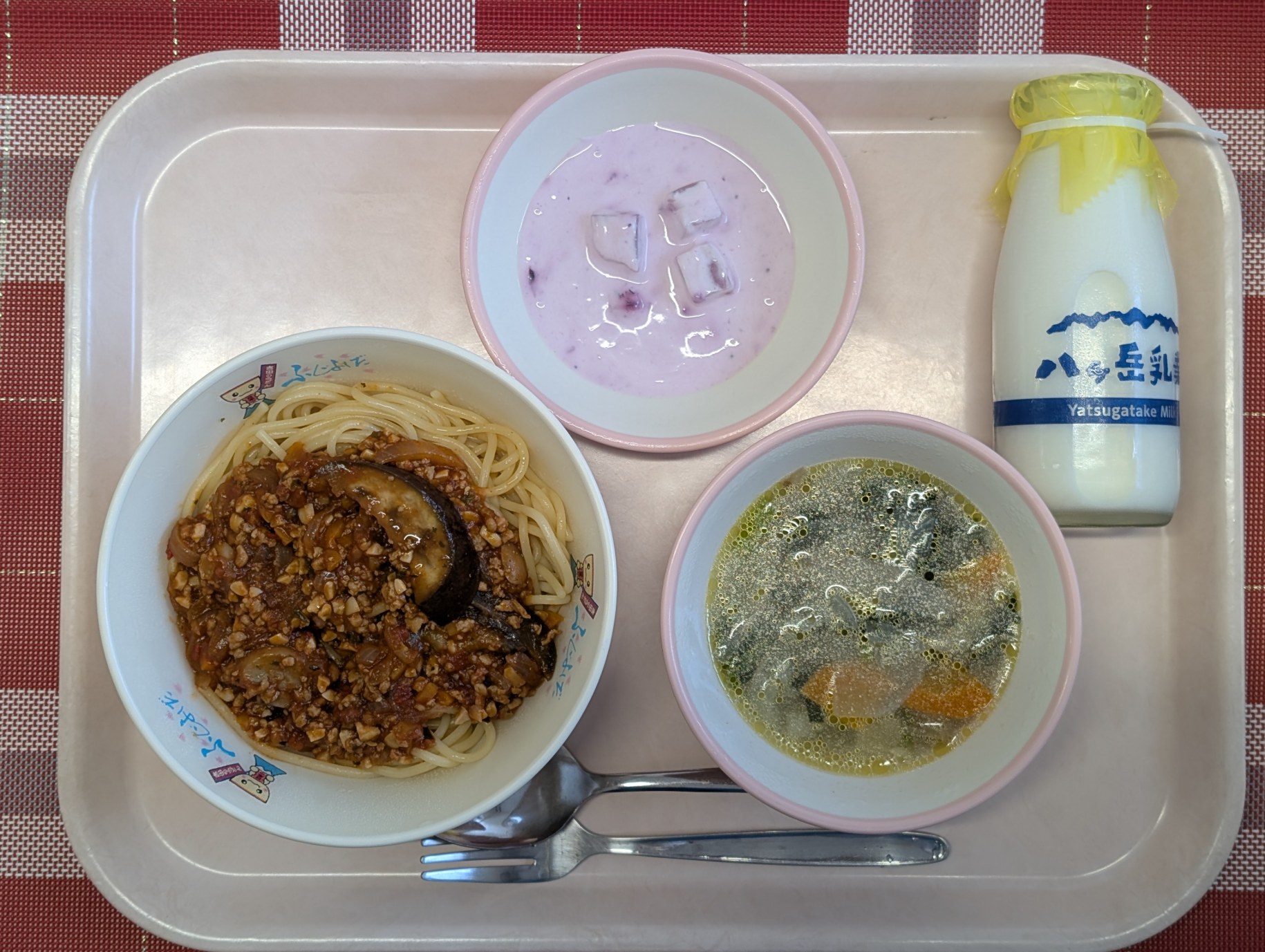 9月4日の給食の全体写真