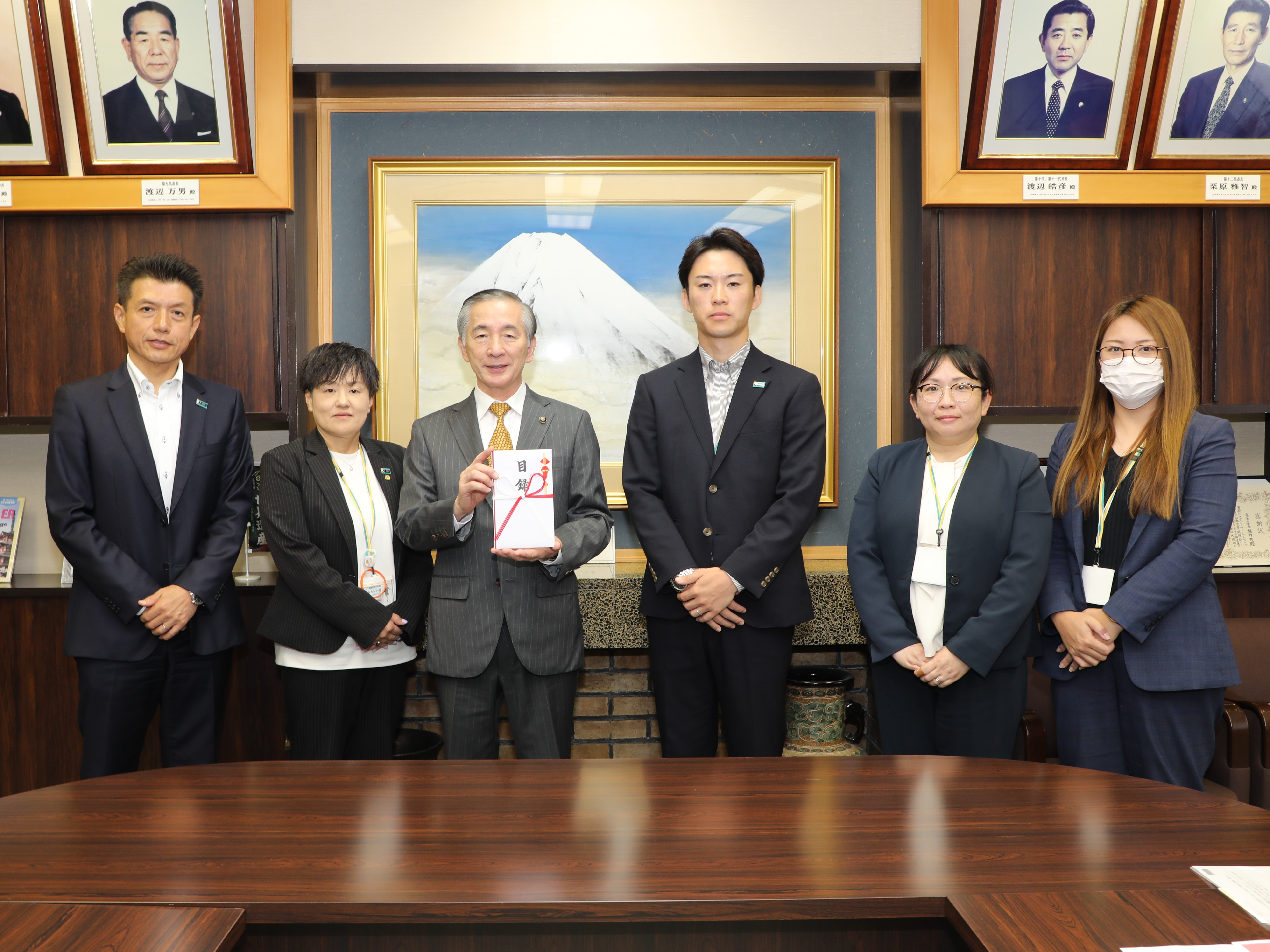 10月22日(水)寄附金贈呈式(明治安田生命保険相互会社) 画像