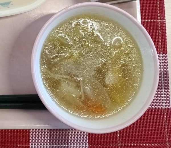 12月17日の6種の野菜スープの写真