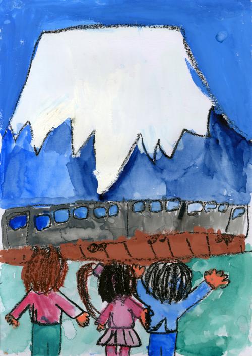 かぞくでみているけしき