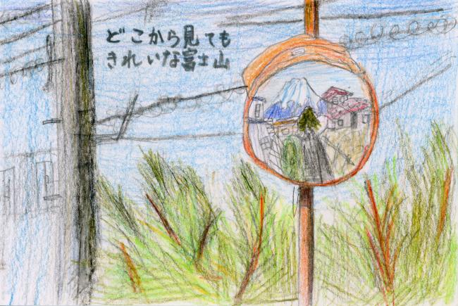 どこから見てもきれいな富士山