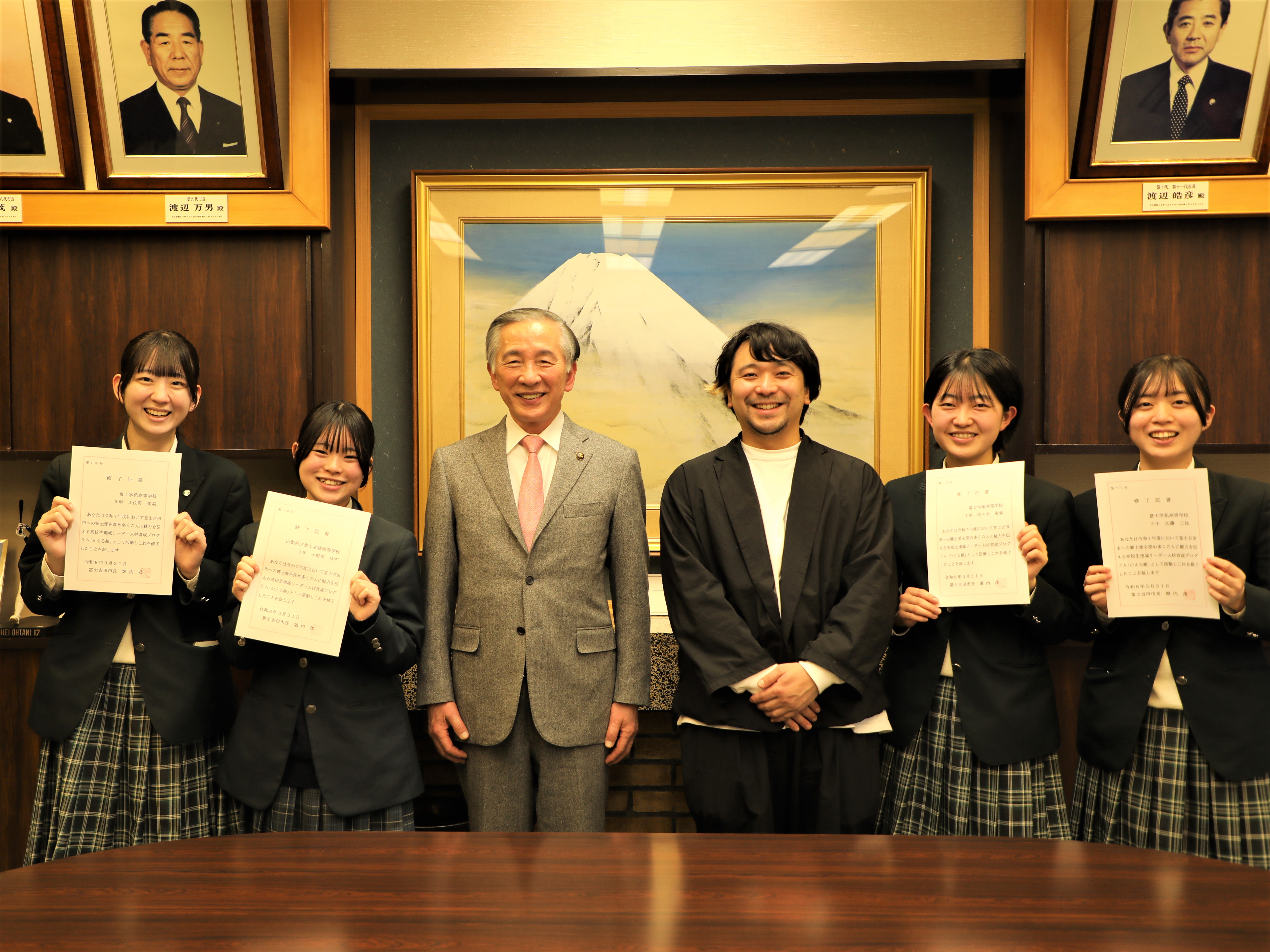 2月26日(木)かえる組 修了証書授与式　画像