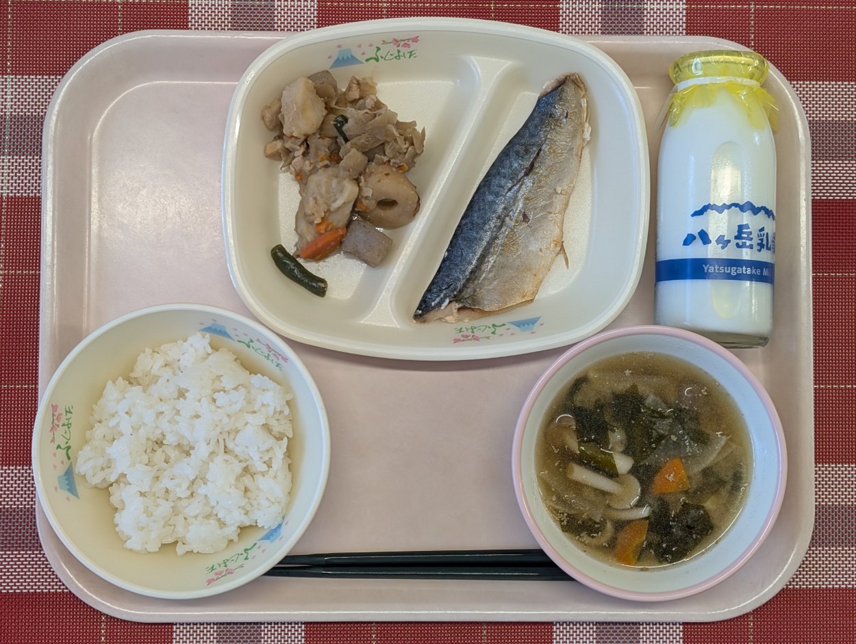 5月25日の給食の全体写真
