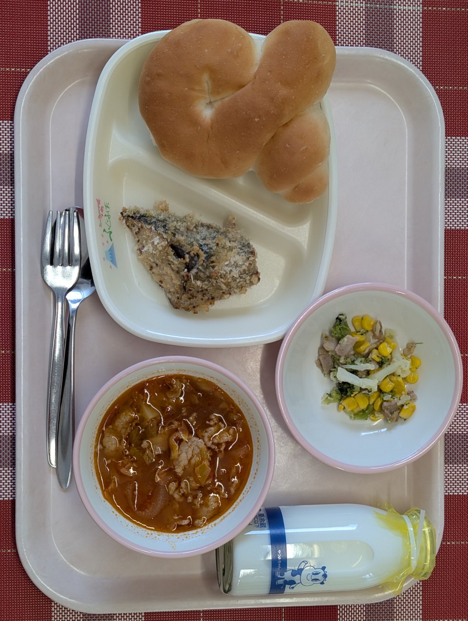 5月14日の給食の全体写真