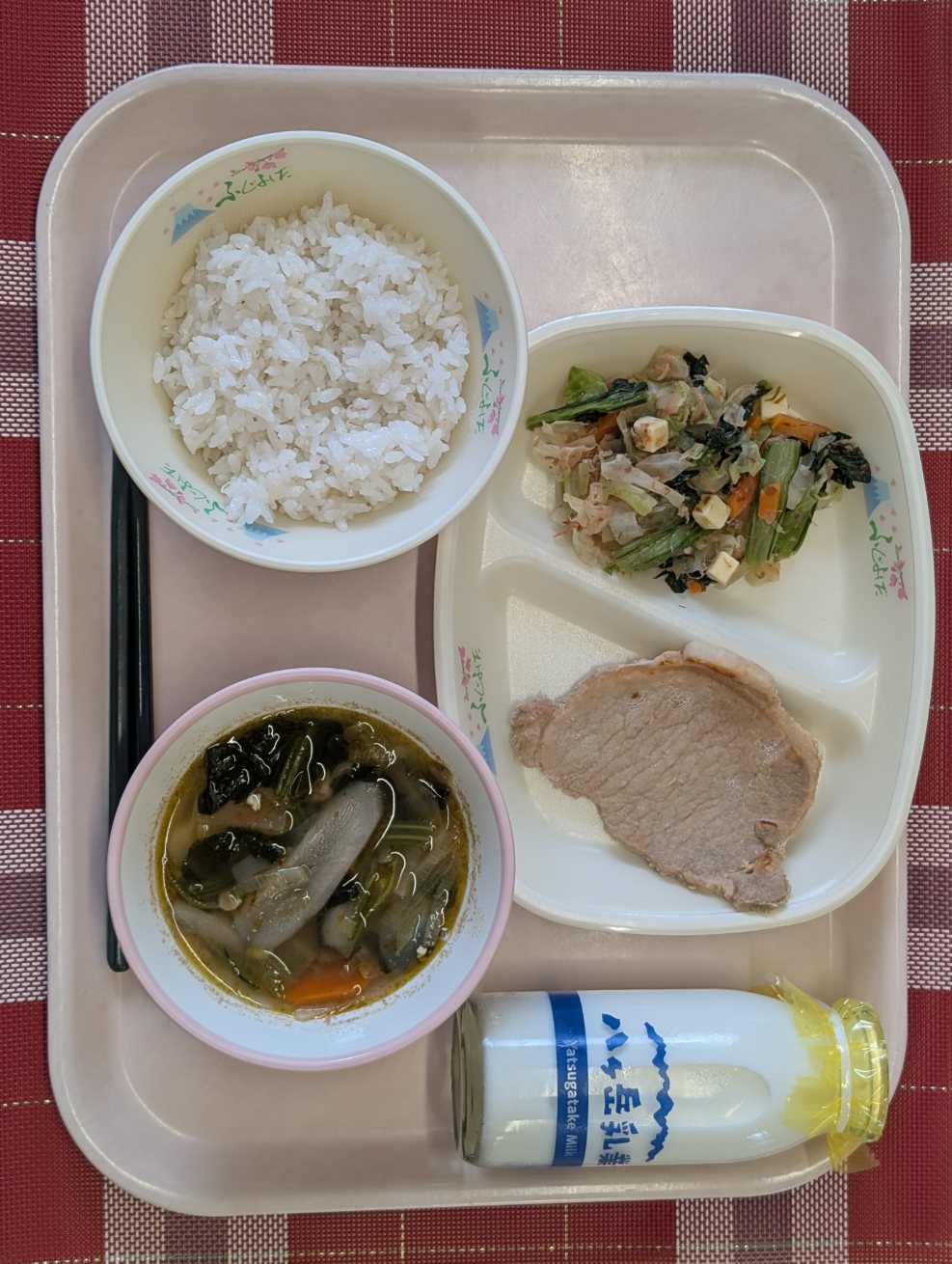 6月10日の給食の全体写真
