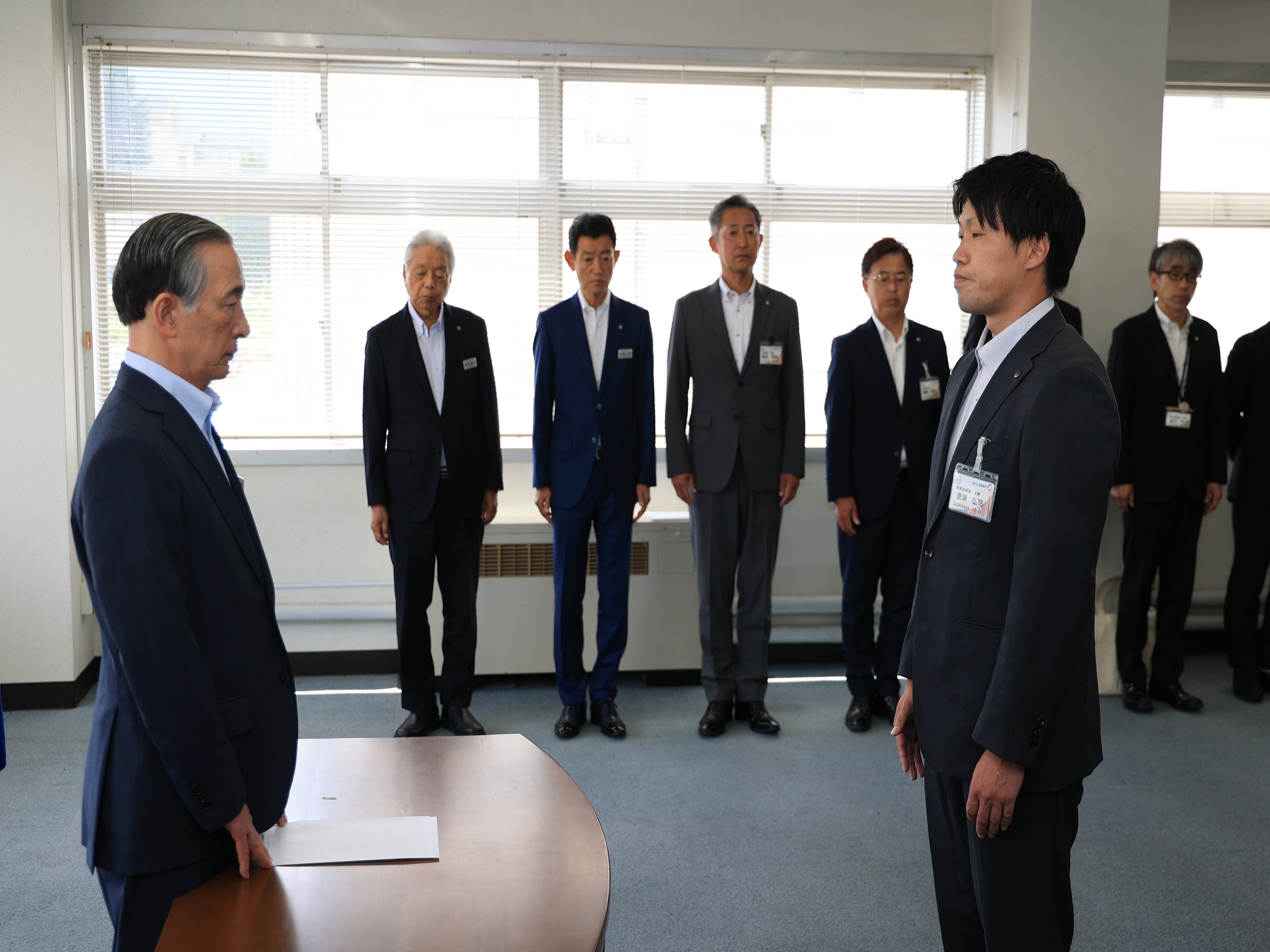 熊本市災害派遣職員 任命式