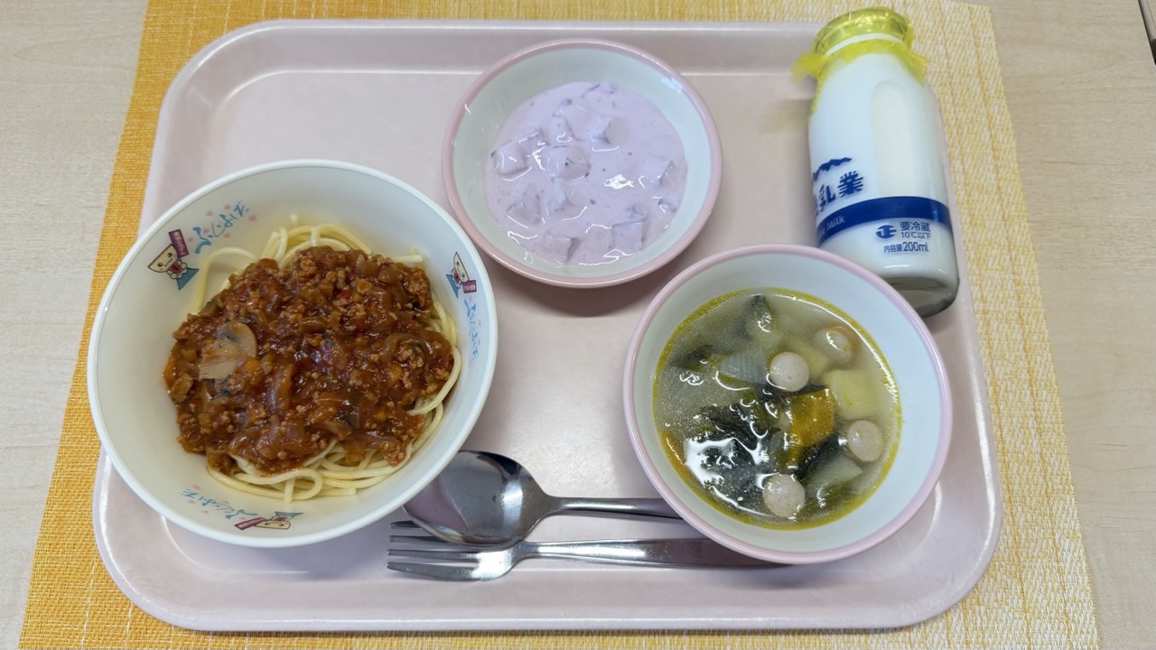 9月16日の給食の全体写真