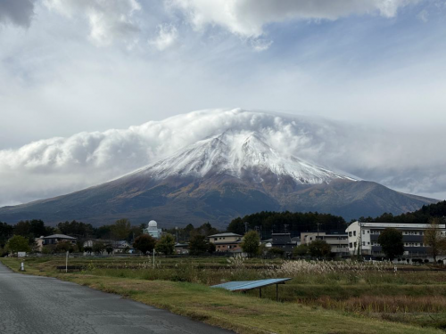 城山東農村公園からの富士山